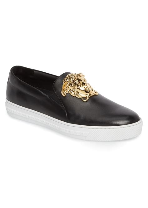 versace palazzo slippers|gianni versace men's slip ons.